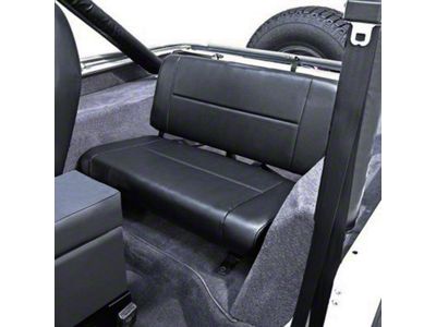 Rugged Ridge Fixed Rear Seat; Nutmug (87-95 Jeep Wrangler YJ)