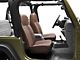 Rugged Ridge High-Back Front Seat; Nutmeg (76-02 Jeep CJ5, CJ7, Wrangler YJ & TJ)