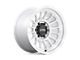 KMC Impact OL Silver Machined Wheel; 17x8.5 (07-18 Jeep Wrangler JK)