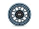 KMC Terra Metallic Blue Wheel; 18x8.5 (07-18 Jeep Wrangler JK)
