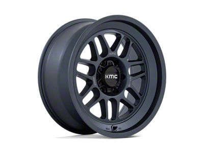 KMC Terra Metallic Blue Wheel; 20x9 (07-18 Jeep Wrangler JK)