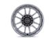 KMC Wrath Matte Anthracite Wheel; 20x9 (05-10 Jeep Grand Cherokee WK)