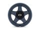 KMC Lobo Metallic Blue Wheel; 17x8.5 (07-18 Jeep Wrangler JK)
