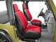 Rugged Ridge XHD Reclining Racing Seat; Red (97-06 Jeep Wrangler TJ)