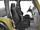 Rugged Ridge Sport Reclining Front Seat; Black Denim (97-06 Jeep Wrangler TJ)