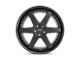 Niche Altair Gloss Black with Matte Black Wheel; 22x10 (07-18 Jeep Wrangler JK)
