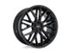 Niche Gamma Gloss Black Wheel; 22x10.5 (22-24 Jeep Grand Cherokee WL)