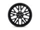Niche Gamma Gloss Black Wheel; 22x10.5 (11-21 Jeep Grand Cherokee WK2)