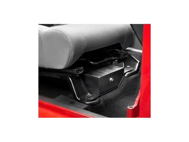 Bestop Underseat Lock Box; Passenger Side (07-10 Jeep Wrangler JK 2-Door; 07-18 Jeep Wrangler JK 4-Door)