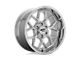 Moto Metal Banshee Chrome Wheel; 20x10 (18-24 Jeep Wrangler JL)