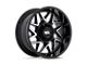 Moto Metal Turbine Gloss Black with Machined Face Wheel; 20x10 (11-21 Jeep Grand Cherokee WK2)