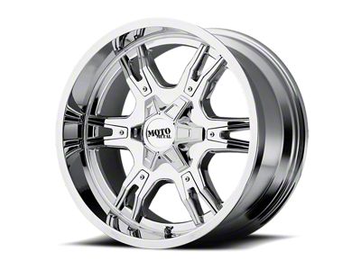 Moto Metal MO969 Chrome with Red and Black Accents Wheel; 20x9 (18-24 Jeep Wrangler JL)