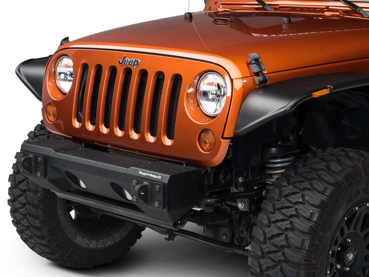 Rugged Ridge All-Terrain Modular Front Bumper (07-18 Jeep Wrangler JK)