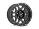 Pro Comp Wheels Phaser Satin Black Wheel; 17x9 (99-04 Jeep Grand Cherokee WJ)