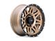 Pro Comp Wheels Torq Matte Bronze with Black Lip Wheel; 17x9 (20-24 Jeep Gladiator JT)