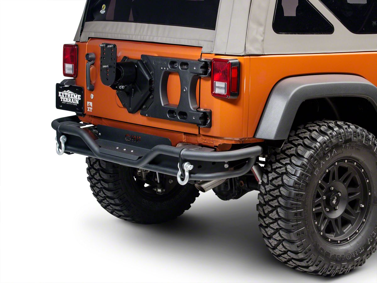 Teraflex Jeep Wrangler HD Hinged Carrier w/ Adjustable Tire Mount 4838150  (07-18 Jeep Wrangler JK) - Free Shipping