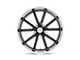 US Mag Rambler Gloss Black Milled Wheel; 20x10.5 (99-04 Jeep Grand Cherokee WJ)