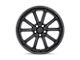 US Mag Rambler Gloss Black with Matte Black Wheel; 22x11 (99-04 Jeep Grand Cherokee WJ)