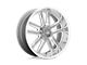 US Mag Bullet Textured Gunmetal with Milled Edges Wheel; 22x11 (05-10 Jeep Grand Cherokee WK)