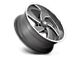 US Mag Desperado Anthracite Milled Diamond Cut Milled Wheel; 20x9.5 (18-24 Jeep Wrangler JL)