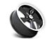 US Mag TS Gloss Black with Diamond Cut Lip Wheel; 22x9 (99-04 Jeep Grand Cherokee WJ)