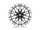 US Mag Santa Cruz Gloss Black with Diamond Cut Lip Wheel; 20x10 (99-04 Jeep Grand Cherokee WJ)