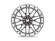 US Mag Santa Cruz Anthracite with Diamond Cut Lip Wheel; 20x8.5 (07-18 Jeep Wrangler JK)