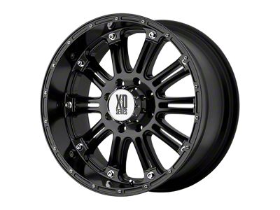 XD Hoss Gloss Black Wheel; 20x9 (07-18 Jeep Wrangler JK)
