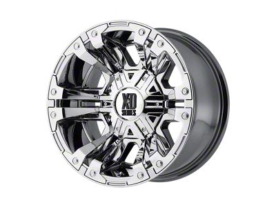 XD Monster II PVD Chrome Wheel; 18x10 (07-18 Jeep Wrangler JK)