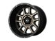 XD Delta Matte Black with Dark Tint Clear Wheel; 20x9 (18-24 Jeep Wrangler JL)