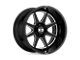 XD Pike Gloss Black Milled Wheel; 20x9 (05-10 Jeep Grand Cherokee WK)