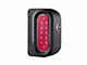 Rugged Ridge Flush Mount LED Tail Lights; Black Housing; Red Lens (07-18 Jeep Wrangler JK)
