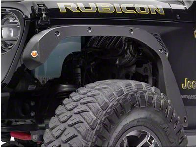 Rugged Ridge Front and Rear Fender Flare Delete Kit (18-24 Jeep Wrangler JL)