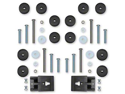 Rock Krawler Front and Rear Bump Stop Kit for 2.50 to 4.50-Inch Lift (18-24 Jeep Wrangler JL)