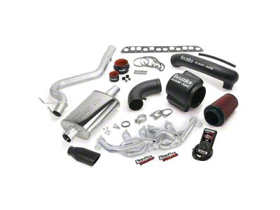 Banks Power PowerPack Bundle with Cat-Back Exhaust and Black Tip (00-03 4.0L Jeep Wrangler TJ)
