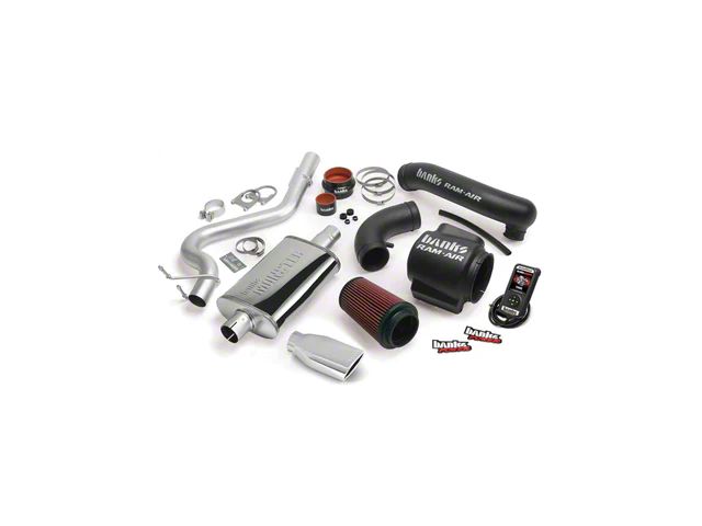 Banks Power Stinger Bundle with Cat-Back Exhaust and Chrome Tip (04-06 4.0L Jeep Wrangler TJ, Excluding Unlimited)
