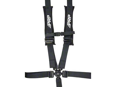 PRP 5.2 Cam-Lock Harness with Ratchet Lap Belt (Universal; Some Adaptation May Be Required)