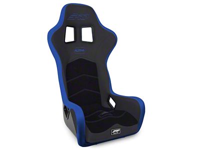 PRP Alpha Composite Seat; Black and Blue (Universal; Some Adaptation May Be Required)