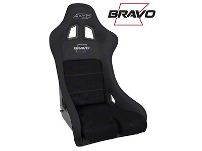 PRP Bravo Composite Seat; Black (Universal; Some Adaptation May Be Required)