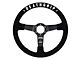 PRP Deep Dish Suede Steering Wheel; Terra Crew Death Grip (Universal; Some Adaptation May Be Required)