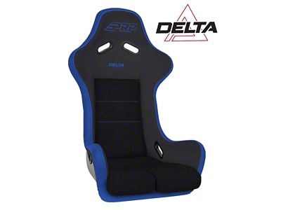 PRP Delta Composite Seat; Black and Blue (Universal; Some Adaptation May Be Required)