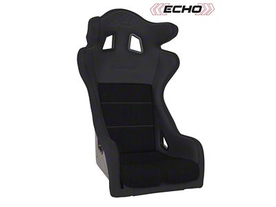 PRP Echo Composite Seat; Black (Universal; Some Adaptation May Be Required)
