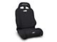 PRP EnduroTrek Reclining Suspension Seat; Driver Side; Black Vinyl (Universal; Some Adaptation May Be Required)