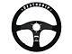 PRP Flat Suede Steering Wheel; Terra Crew Death Grip (Universal; Some Adaptation May Be Required)