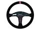 PRP PRP X Shreddy Cracked Steering Wheel; Flat (Universal; Some Adaptation May Be Required)