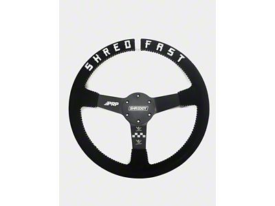 PRP PRP X Shreddy Shred Fast Steering Wheel; Deep Dish (Universal; Some Adaptation May Be Required)