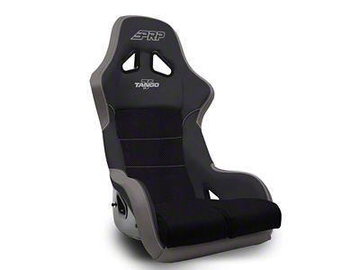 PRP Tango Composite Seat; Black and Grey (Universal; Some Adaptation May Be Required)