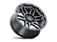 Black Rhino Apache Matte Black with Black Bolts Wheel; 20x9 (07-18 Jeep Wrangler JK)