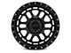 Reika R35 Rambler Satin Black Wheel; 17x9 (07-18 Jeep Wrangler JK)