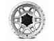 Reika R40 Trooper Machined Clear Wheel; 17x9 (07-18 Jeep Wrangler JK)